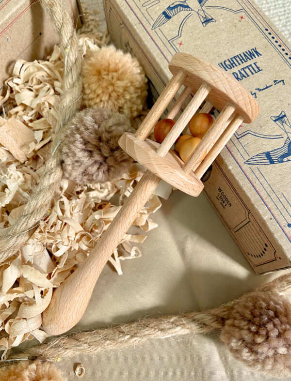 Sonajero de madera con mango - Imagen 6