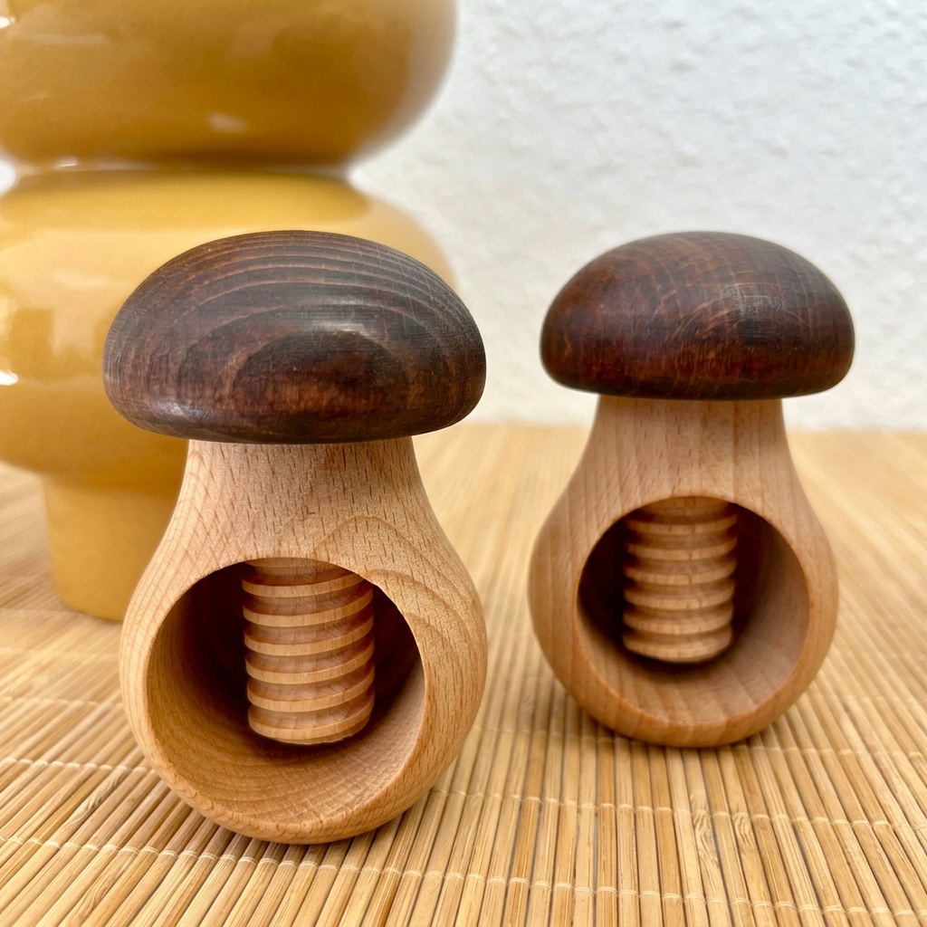 Rompenueces seta de madera - Imagen 2